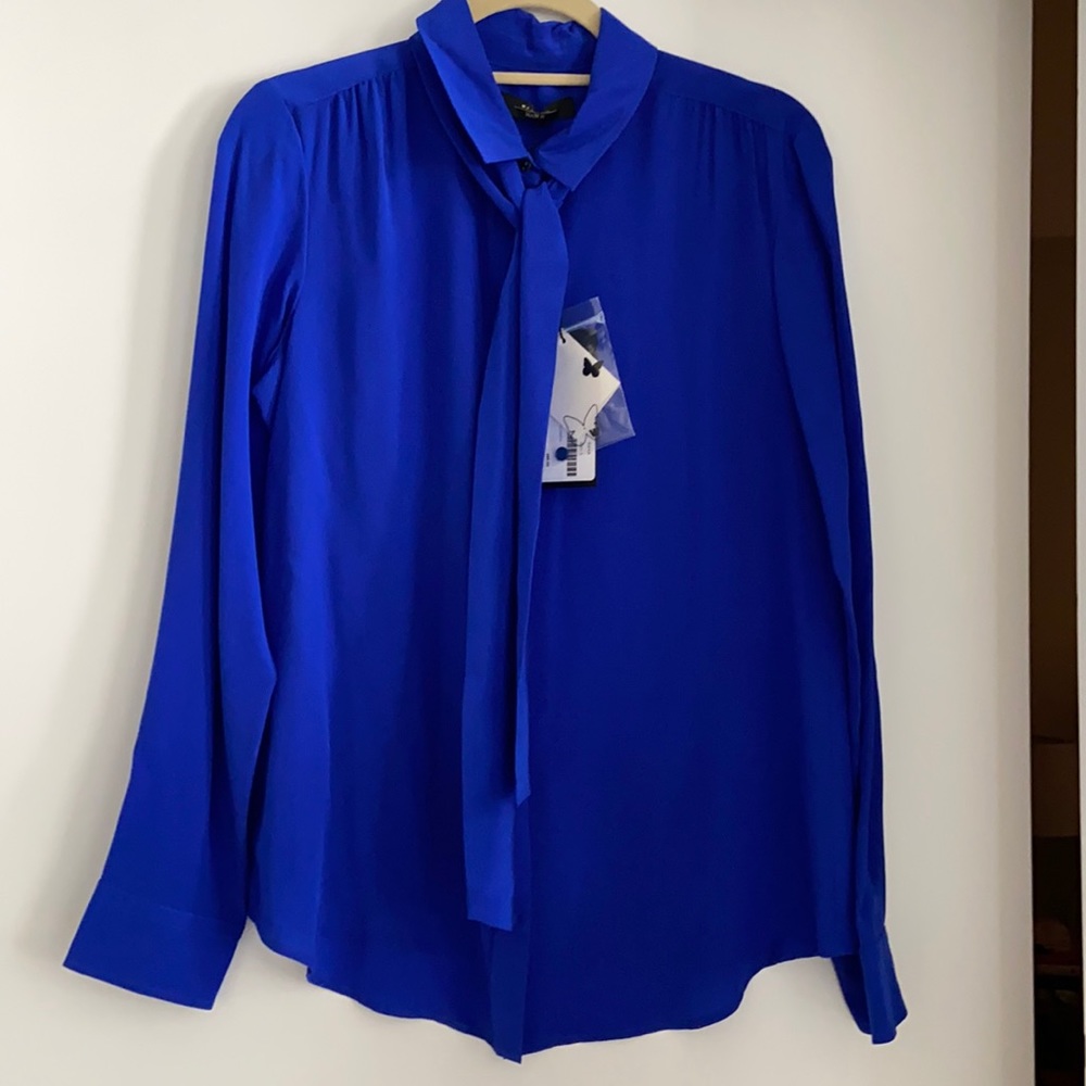 MaxMara silk blouse new with tags